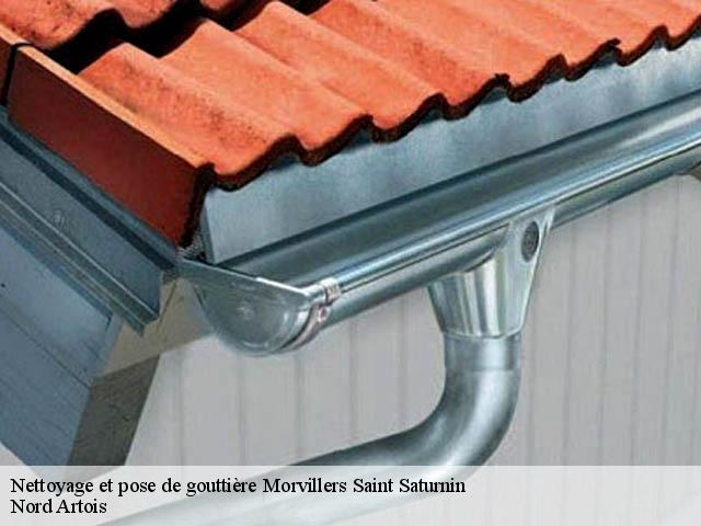 Nettoyage et pose de gouttière  morvillers-saint-saturnin-80590 Nord Artois