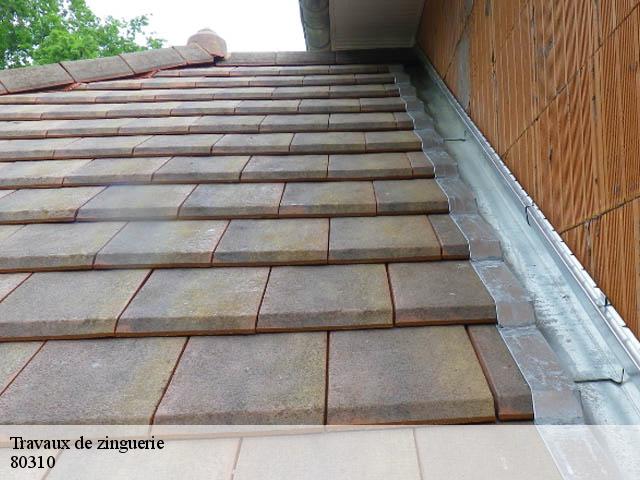 Travaux de zinguerie 80310